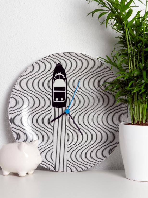 HGTV shows you how to make your own DIY clock.