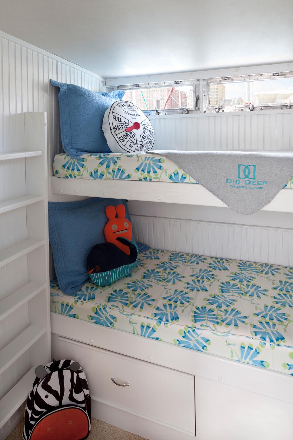 Yacht Kid's Room With Bunk Bed Yacht Kid's Room