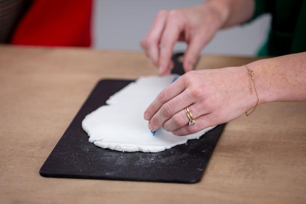 You can make surprisingly chic Christmas crafts, like gift tags, with just homemade salt dough.
