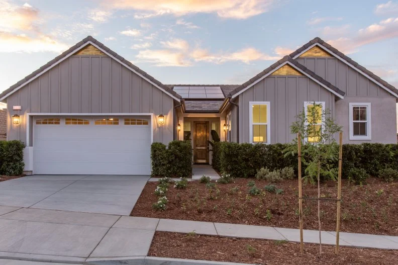 HGTV star Alison Victoria used landscaping to tranform the front of her house, as seen on Rock the Block. (After)