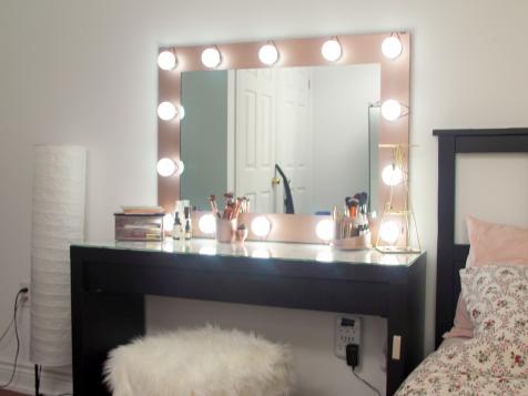 3 DIYs to Create a Customized Bedroom Vanity Area