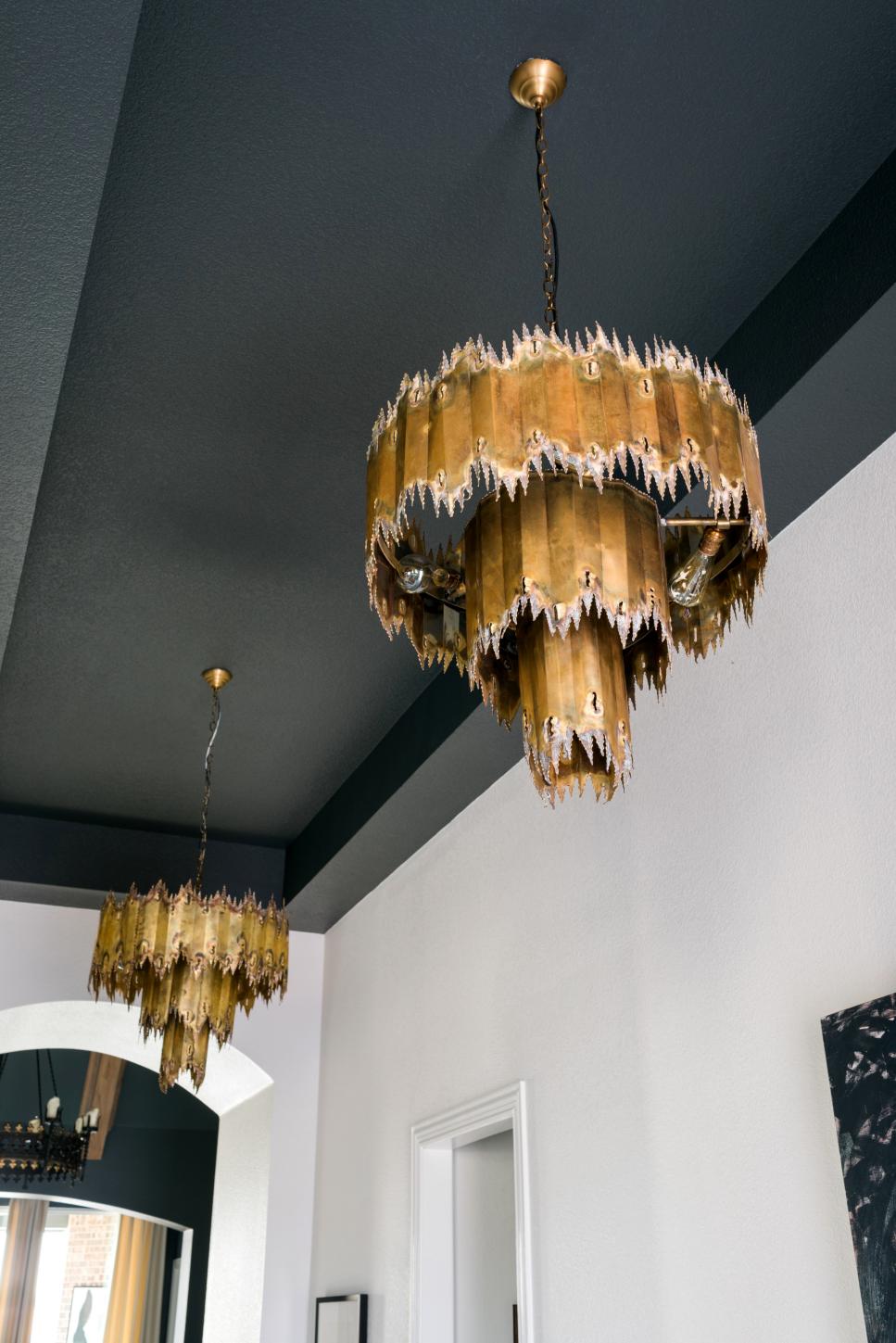 Unique Lighting Brass Chandeliers