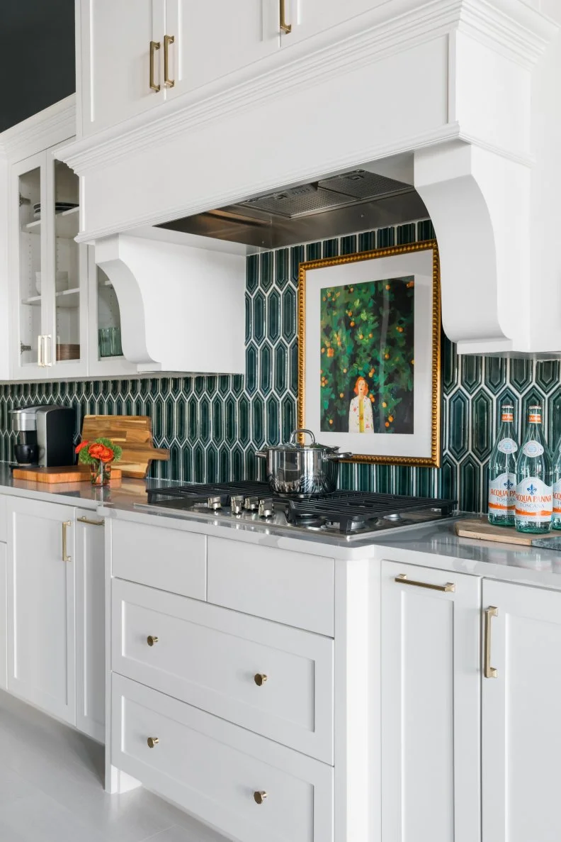 Kitchen Backsplash and Art