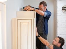 Removing Kitchen Cabinets