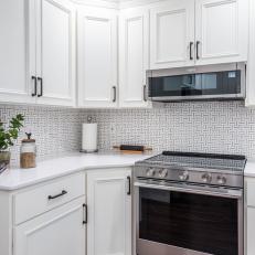 White Kitchen With Rolling Pin