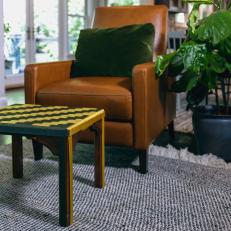 How to Weave a New Top for a Footstool
