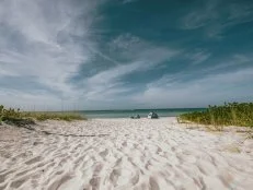 Longboat Beach in Sarasota