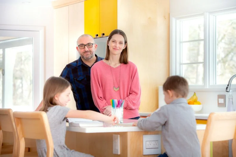 A family home renovation project to transform an old home.