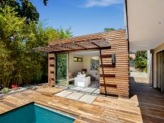 Poolside Cabana for Work or Repose