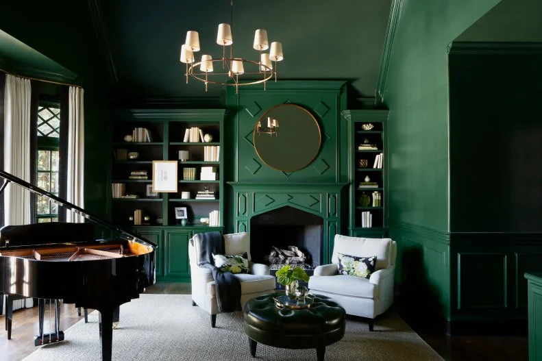 Formal Study Enchanted in Forest Green