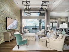 Open-Concept Waterside Living Space