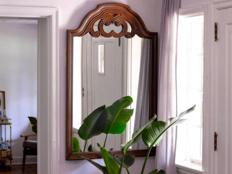 The Easiest Way to Hang a Heavy Mirror