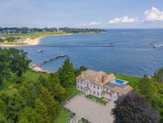 Newly Built Colonial on Long Island Sound