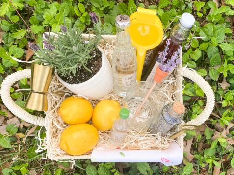 Make This Mother's Day Cocktail Gift Basket