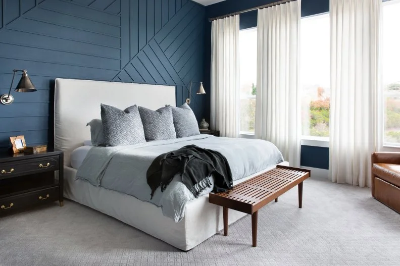 "Invest in the right bedding for you," says Sara Barney of Bandd Design. "Are you a hot or cold sleeper? I’m a hot sleeper and I swear by breathable, performance sheets and linen bedding. But if you’re a cold sleeper, go for something warmer such as cotton."

