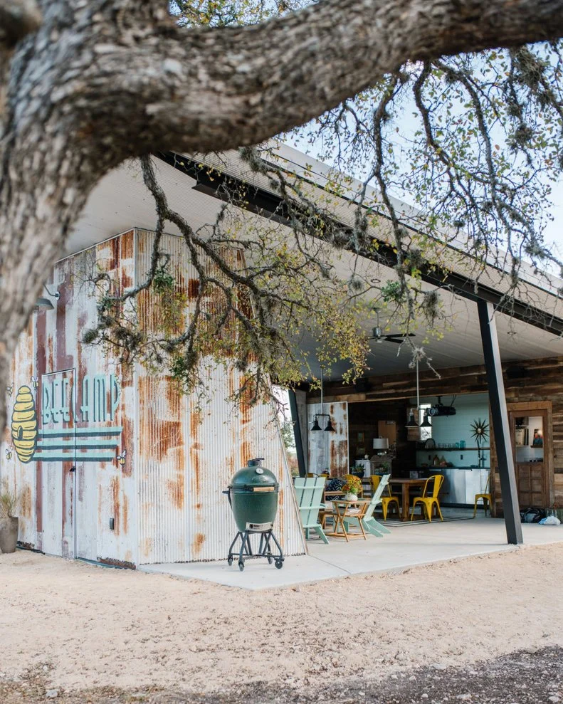 Open Air Building With Metal Siding