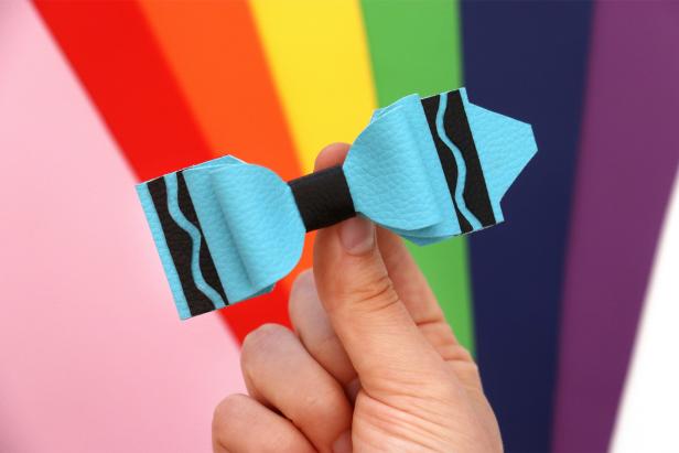Make more crayon hair clips in every color of the rainbow!