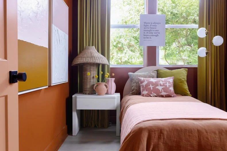 Midcentury Bedroom Colors