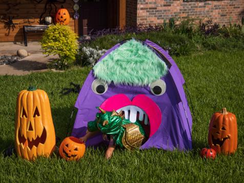 Transform a Pop-Up Play Tent Into a Haunted Playhouse
