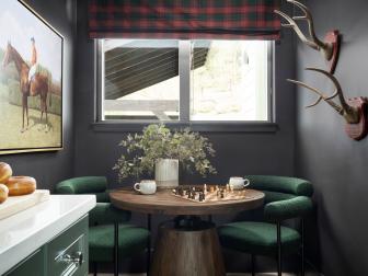 Breakfast Nook With Chess Board