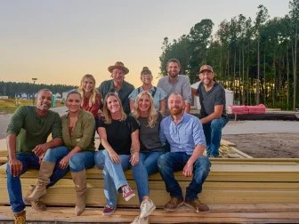As seen on HGTV’s Rock the Block, host Ty Pennington and the design teams.