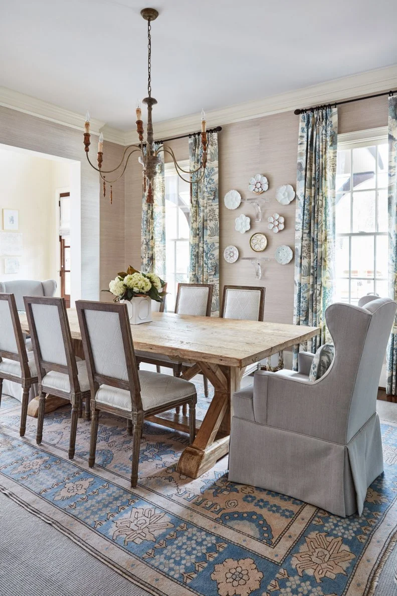 Transitional-Style Dining Room 