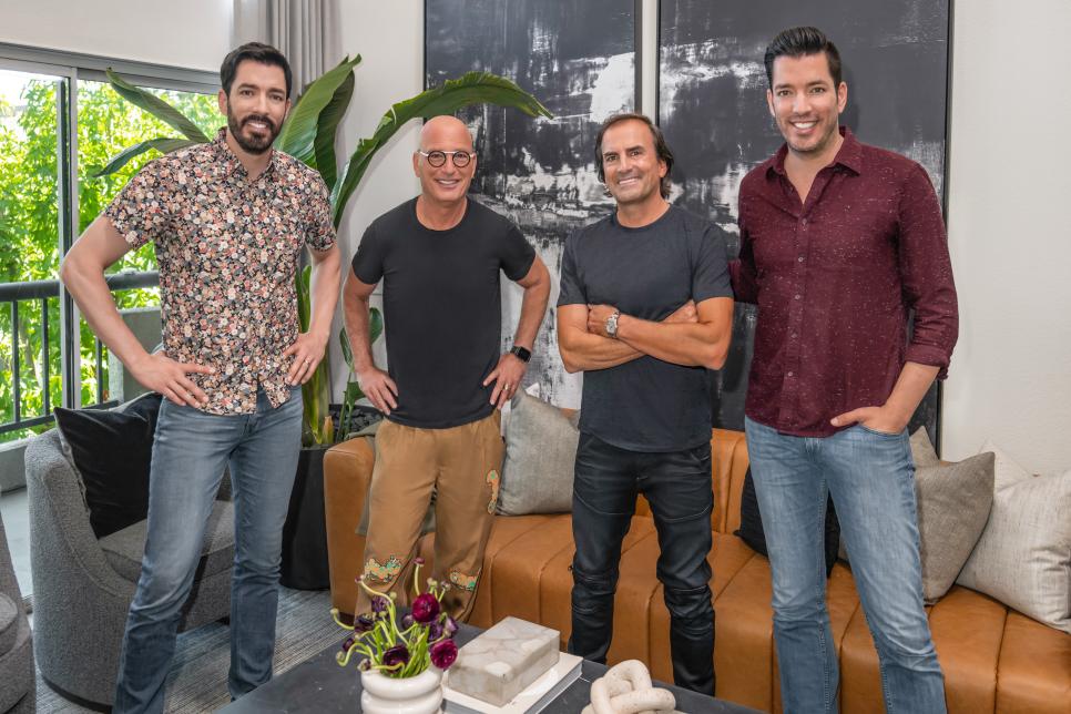 Howie Paterns With the Property Brothers to Transform His Tour Manager's Home