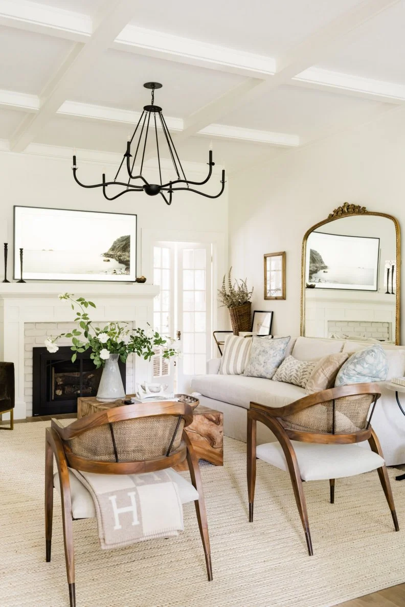 White Brick Fireplace