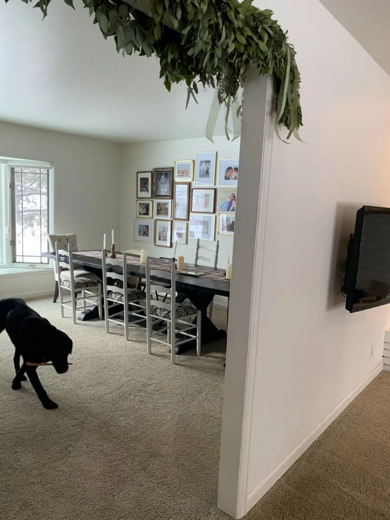 Before: Bland Dining Room 