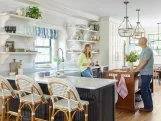 Tamara Day's black and white kitchen was featured in HGTV Magazine.