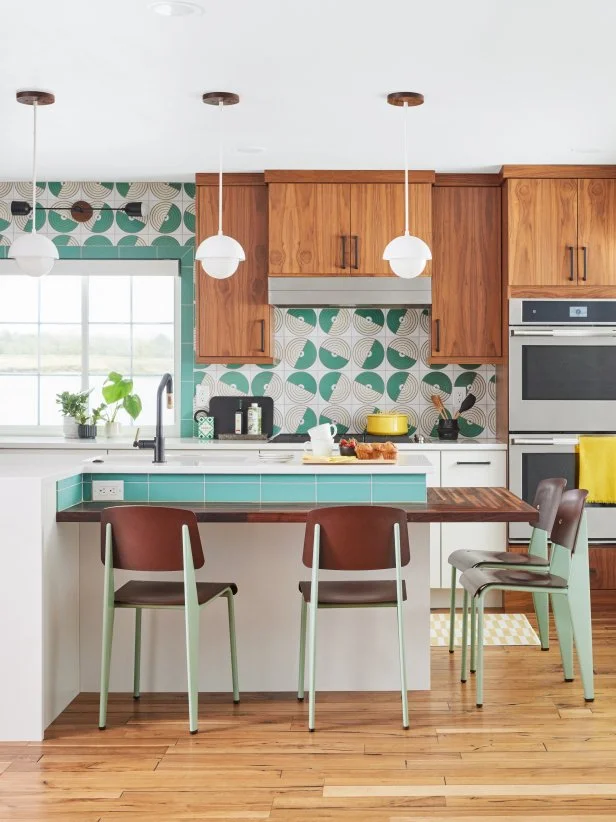 Green Retro Kitchen