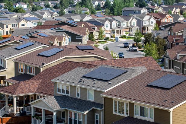 Neighborhood Rooftop Solar Installations