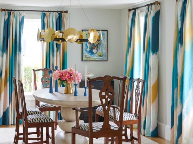 Eclectic Dining Room With Vintage-Inspired Style