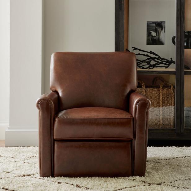 Leather Power Lift Recliner