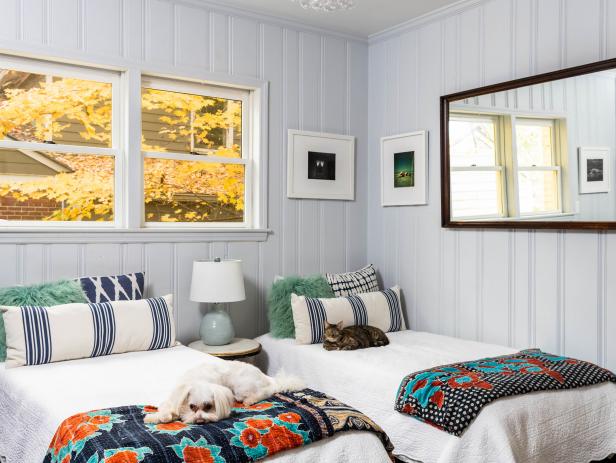 A Childrens' Bedroom That Marries Cottagecore and Gallery Chic
