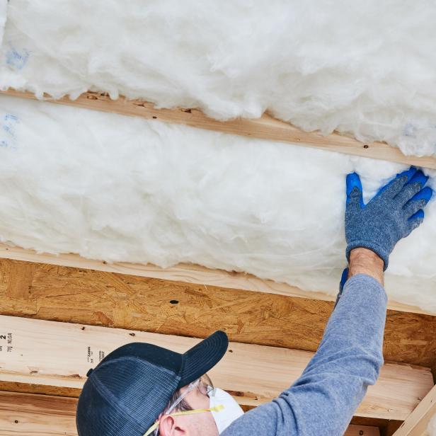 Certainteed InsulPure Insulation for joists in your ventilated crawl space.
