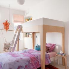 Kids' Bedroom With Lofted Bed