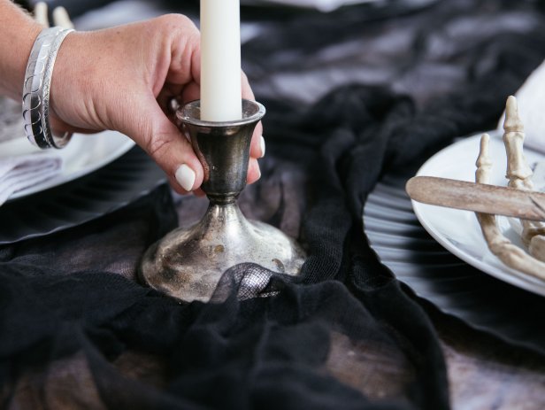 How To Create A Modern Halloween Tablescape HGTV