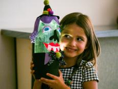 Kid's Craft: Witchy Plastic Bottle Light
