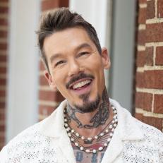 Host David Bromstad in Cherry Log, Georgia, as seen on My Lottery Dream Home, Season 17.