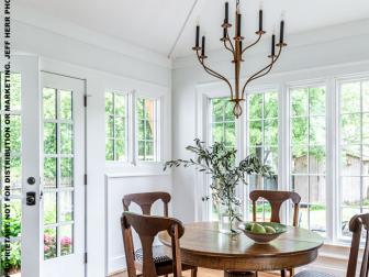 A Sunroom Turned Into a Dining Room