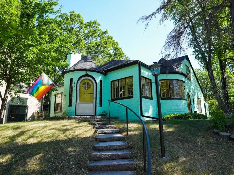 Exterior of the Joe and Jacks Amazing Technicolor Prison house