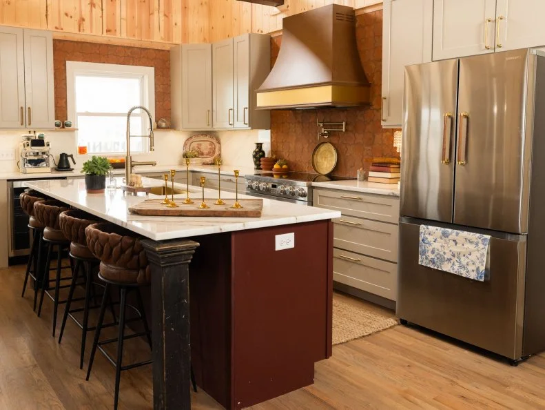 Team Ty’s finished kitchen, as seen on Battle on the Beach, Season 4. (After, Matches Before #5)
