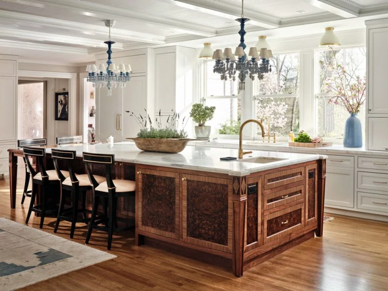 Chandeliers In Kitchen