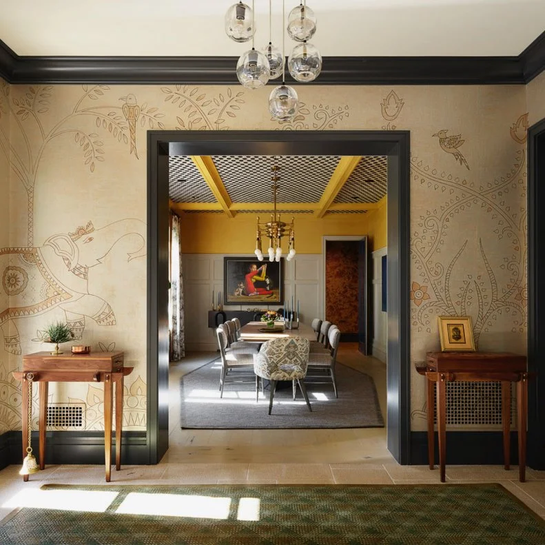 Entryway and Dining Room