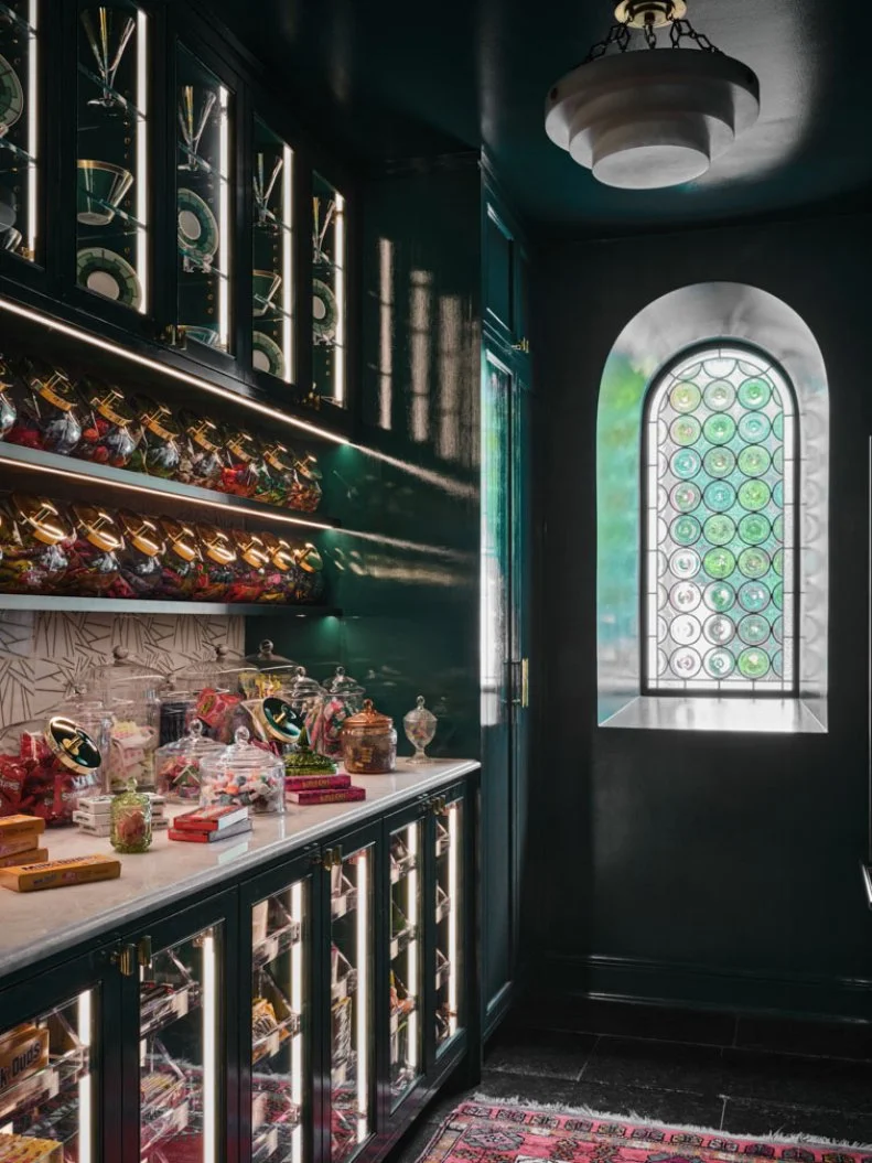 Candy Bar In Butler's Pantry