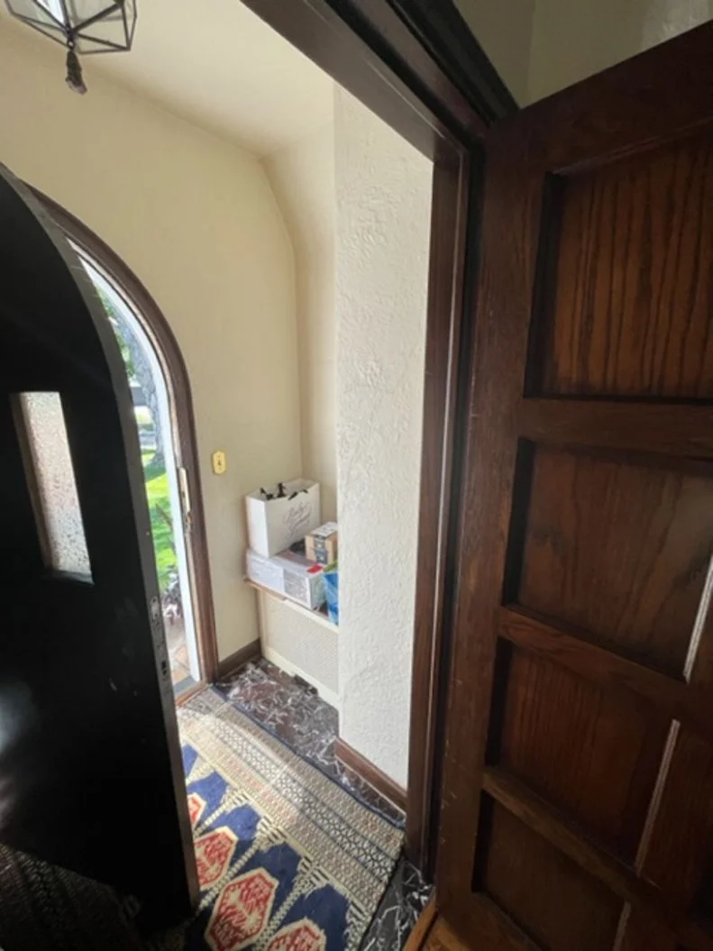 Before: Entryway Was a Clutter Magnet