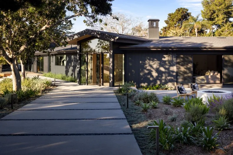Before: Sidewalk Pavers Led to Dark, Personality-Free House