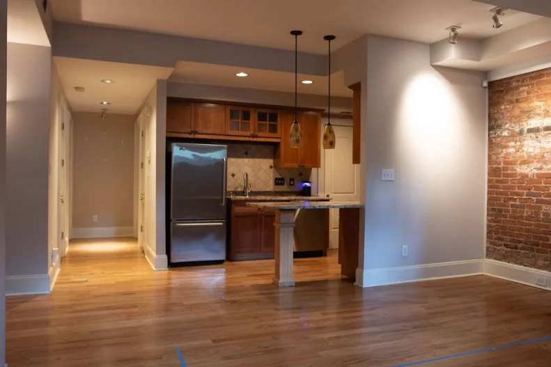 Before: Boring Condo With Outdated Kitchen