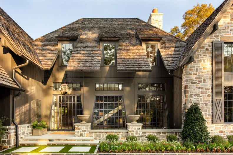 Brown Stone House and Patio